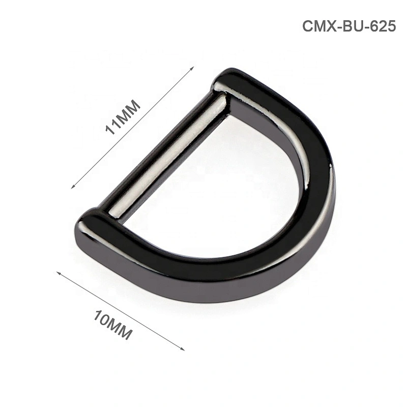 Custom Top Quality Handbag Hardware Alloy Metal D Ring Hook For Bags