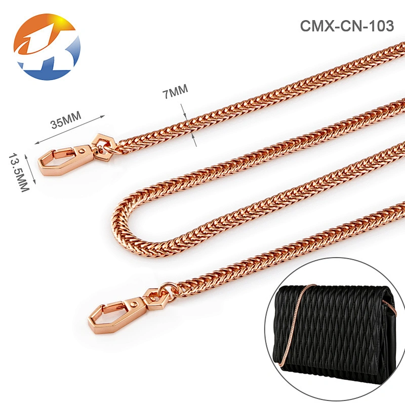 High Quality Fashion Anti-Rust Handbag Gold Chain