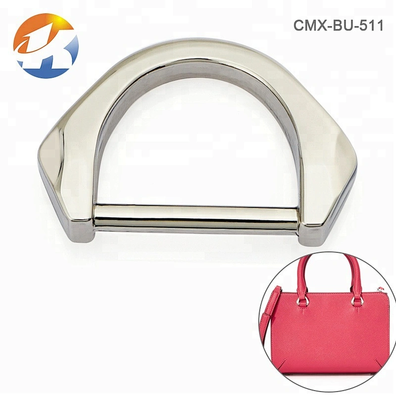Wholesale Nickel Plated Small Metal D-ring Buckle for Purse, CHeap Bag Hardware Metal D Ring for Handbag