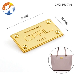 Professional Manufacturer Custom Metal Logo For Bags