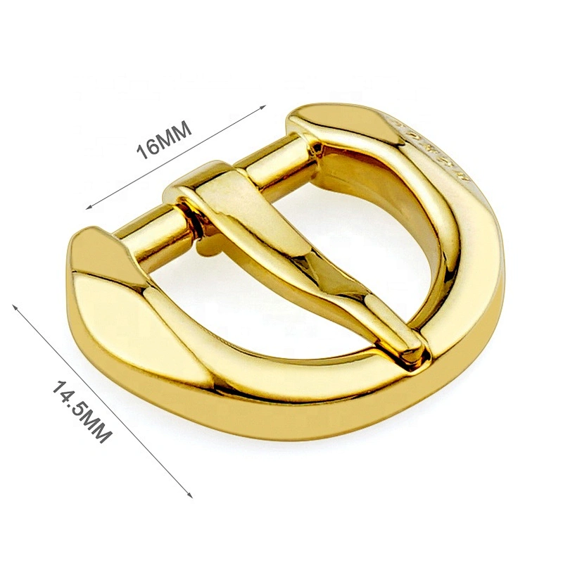 High End Bag Shoulder Rainbow Color Metal Pin Buckle, Designer Fashion Adjuster Metal Pin Buckle for Handbags