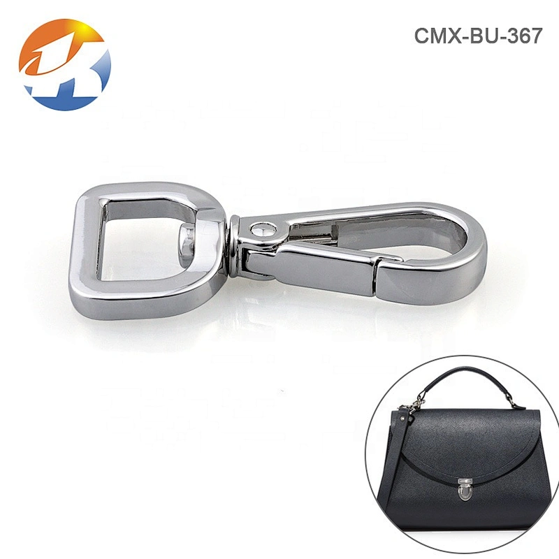 Handbag Accessories Zinc Alloy Nickel Metal Swivel Hook