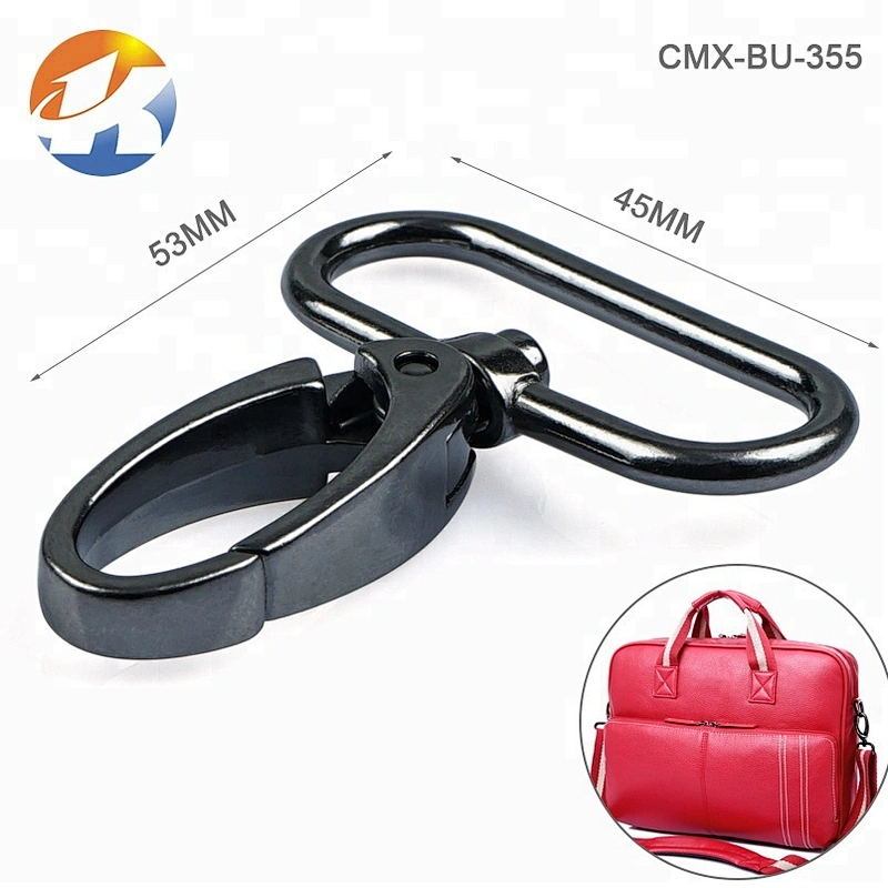 Handbags Hardware Metal Rose Gold Snap Hook, Wholesale Metal Trigger Snap Hook for Bags