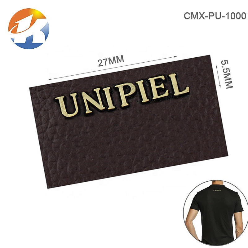 Factory Direct OEM ODM Garment Accessories Leather Metal Label, Custom Metal Letters Plate for Bags