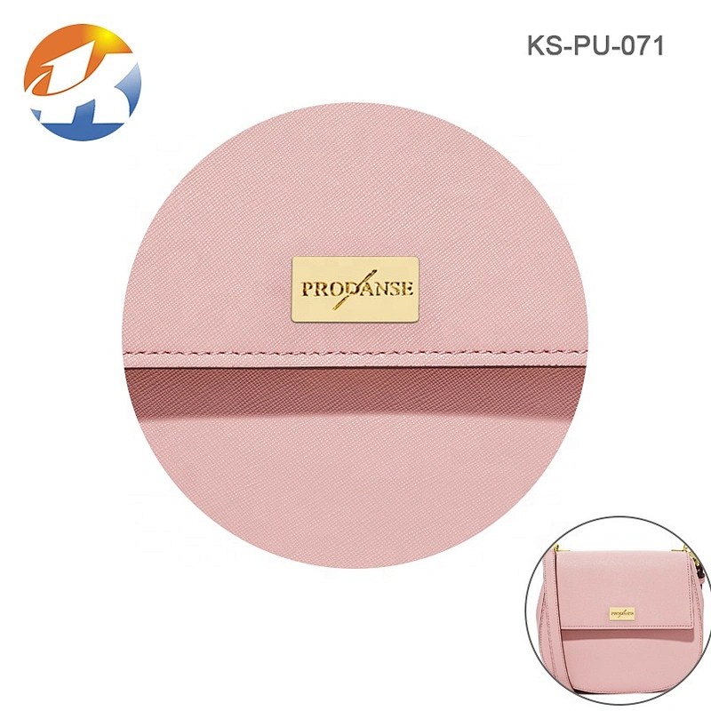 Golden Metal Label Tag Logo Charm Hardware, Custom Logo Engraved Label Metal For Handbags