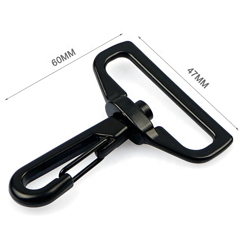 China Suppliers Cheaper Black Bag Dog Sanp Hook, Wholesale Metal Spring Snap Hook For Bag Strap
