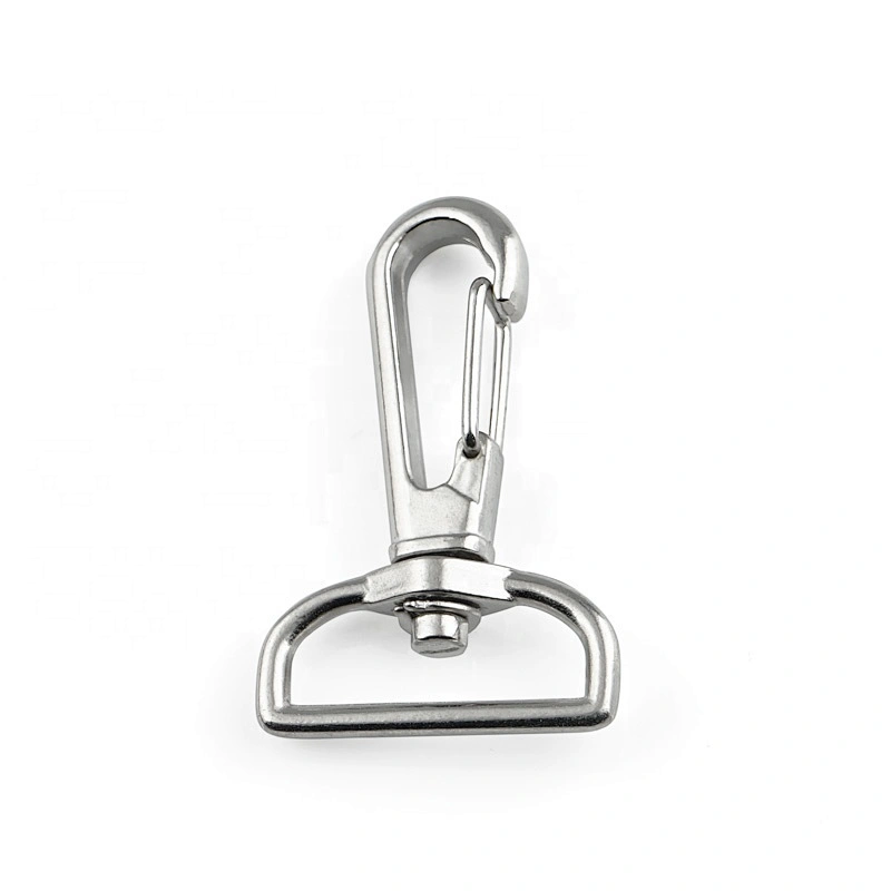 Wholesale Cheap 1 Inch Silver Metal Swivel Snap Bag Hook, Zinc Alloy Metal Clasp Buckle for Handbag