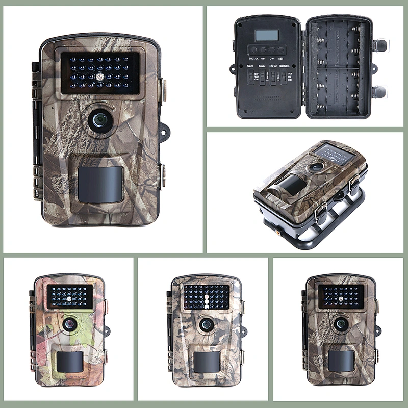 Zecre Night Vision Hunting Trail Camera with 27Pcs 940NM No Glow IR LEDs Scouting Camera 90 Degree PIR Motion Activated Sensor