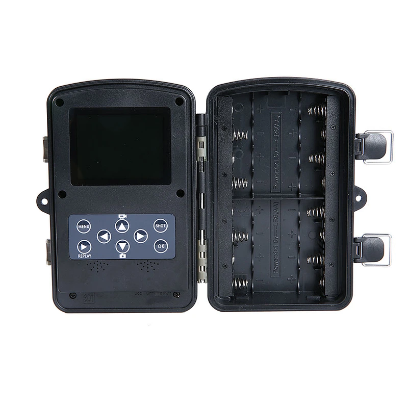 High quality 12 MP photo 850NM Low Glow 45pcs IR LEDs 120 degree PIR Angle Hunting Camera for Home Security