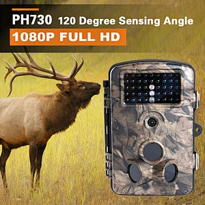 High Quality 1080P 12.0 Megapixel Night Vision Wildlife Hunting Camera Motion Activated Nature Monitoring Trail Game Cam