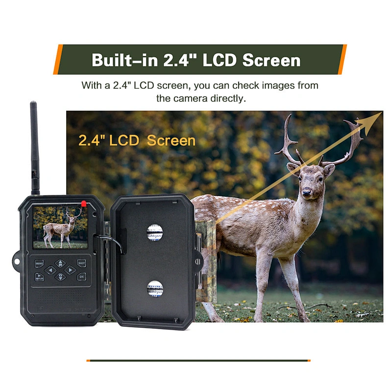 SMS remote control wildlife camera 45pcs 940nm Night Vision Digital Wild Game Trail 3G Hunting Camera
