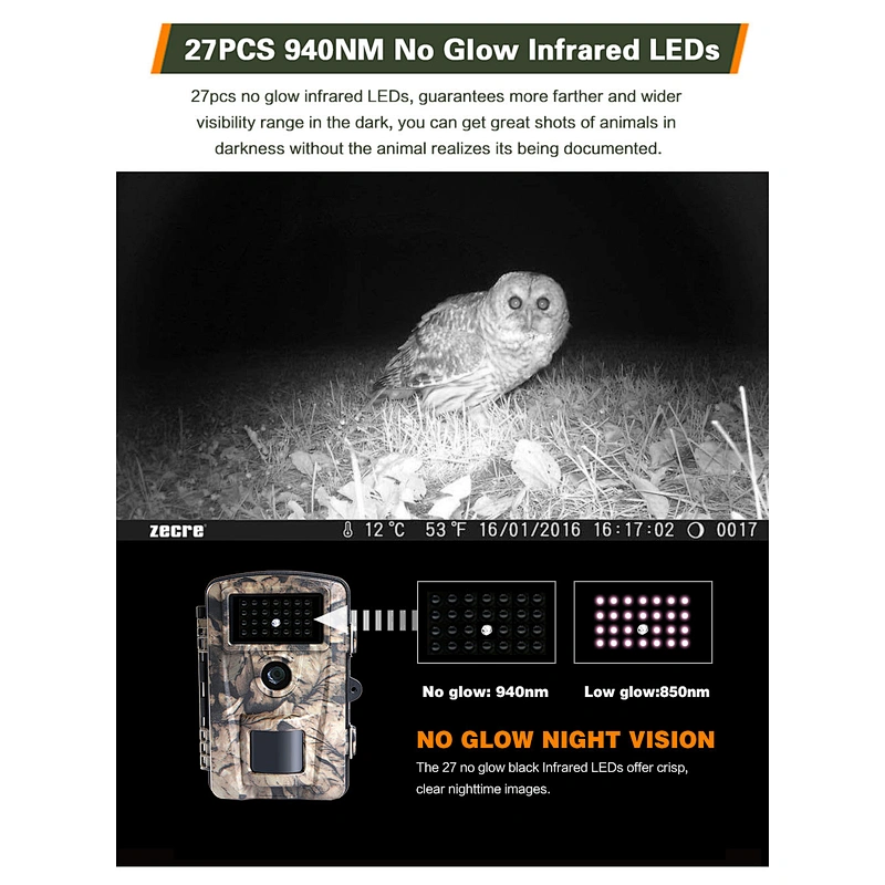 1080P Night Vision Digital Wild Game Trail cam  hot selling ODM OEM trial camera for hunting