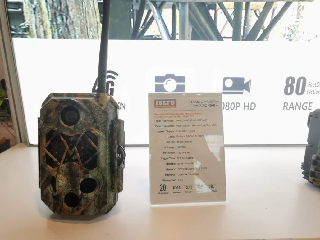 Zecre stable 3G trail hunting camera with FTP function is ready to order