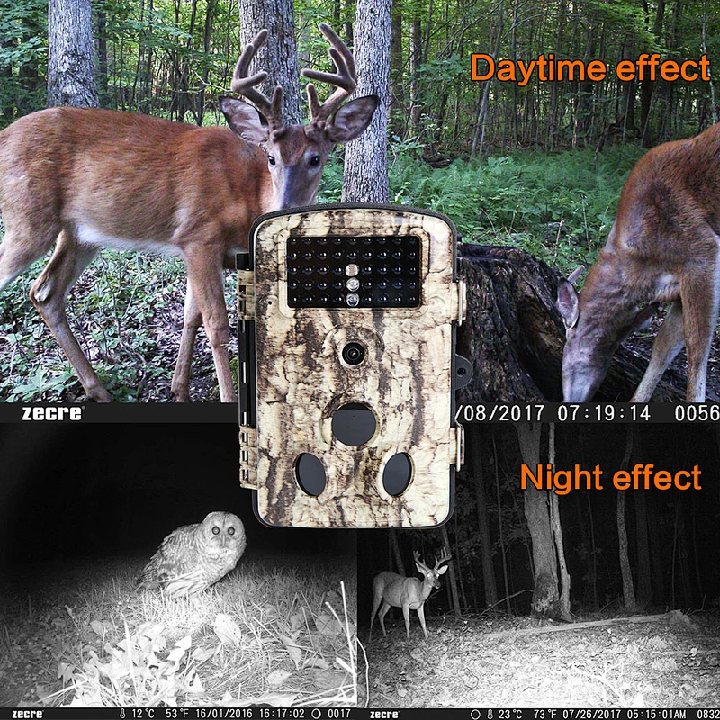 Hottest Model PH730A  12MP 1080P Night Vision Infrared LED  Waterproof IP56 25 meters PIR Distance Game Camera