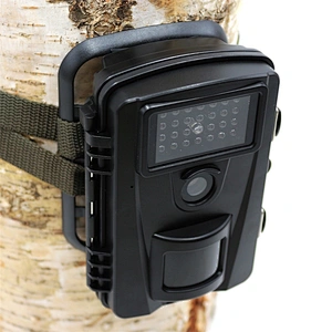 IP66 Waterproof Hidden Game Camera with 2.4inch Color Screen 80ft Flash Distance No Glow Wireless Security Cam