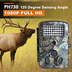 42 IR LEDs night vision cameras IP56 Waterproof Game Camera 16MP 1080P Wildlife motion activated