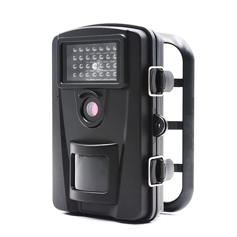 12MP 1080P IP56 Waterproof  with 2.4inch LCD Screen No Glow Black  Infrared Night Vision Wildlife Camera
