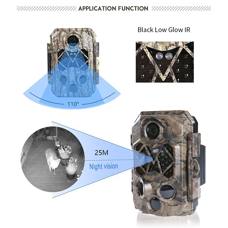 2020 Trail Hunting Camera  4K stealth cam 32mp wildlife camera for wholesale