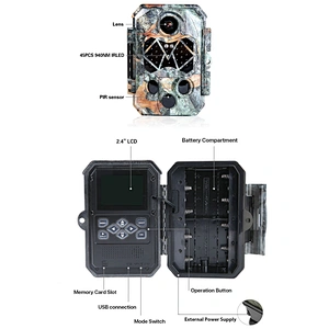 32mp deer hunting trail camera  timelapse hunting camera solar 4k wildkamera ODM OEM supported