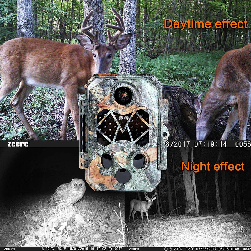 2019 Upgrade IP66 Waterproof 20MP hunting Camera Real 1080P Night Vision Trail Hunting Camera