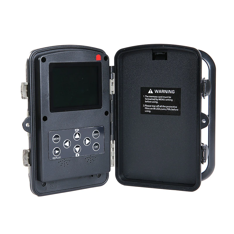 12MP 1080P Hunting Cameras Infrared Night Vision Waterproof Wildgame Trail Camera 120 Wide Angle spying cameras