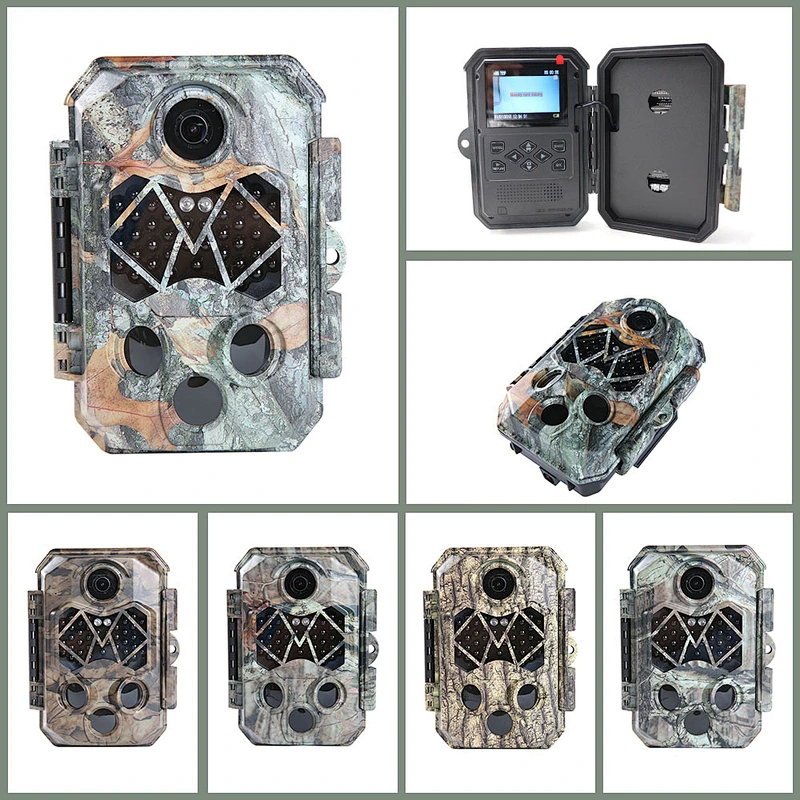 Hot selling 4k game cam 940nm  trail camera black flash wildlife hunting camera  32MP security camera