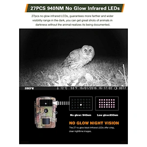 Factory Digital Trail Hunting Camera 1080p IP 66 Weatherproof 0.2s Trigger Wildlife camera