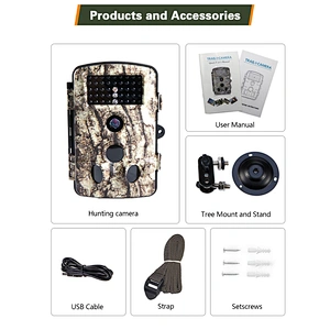 Cheap  private model  hunting camera outdoor trail camera 16mp 1080P  game camera with 2.4 inch screen