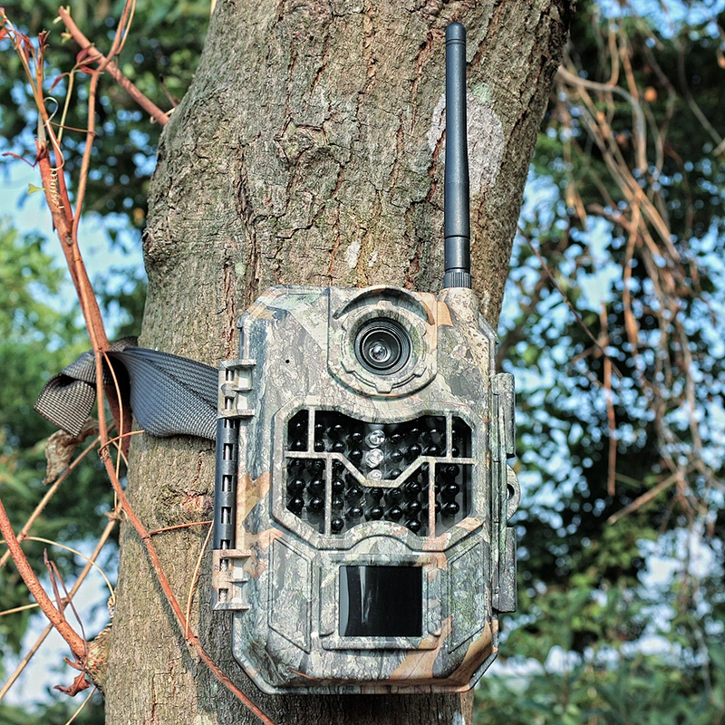 70 Degree PIR Angle 20MP 1080P 3G Hunting Wildlife Camera with Solar Panel