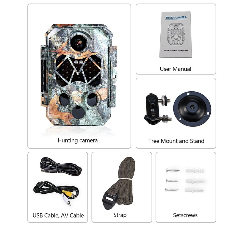 32mp deer hunting trail camera  timelapse hunting camera solar 4k wildkamera ODM OEM supported