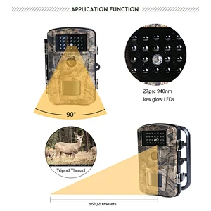 2020 cheap 1080p Outdoor trail camera 12mp  IP66 0.2s Triggering IR Night Vision Trail Hunting Camera