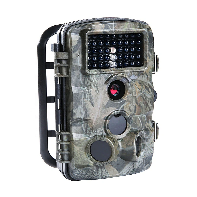 Motion Activated Hunting Camera with Night Vision 2.4 Inch LCD Screen 850NM IR LEDs Waterproof Wildlife Monitoring Camera