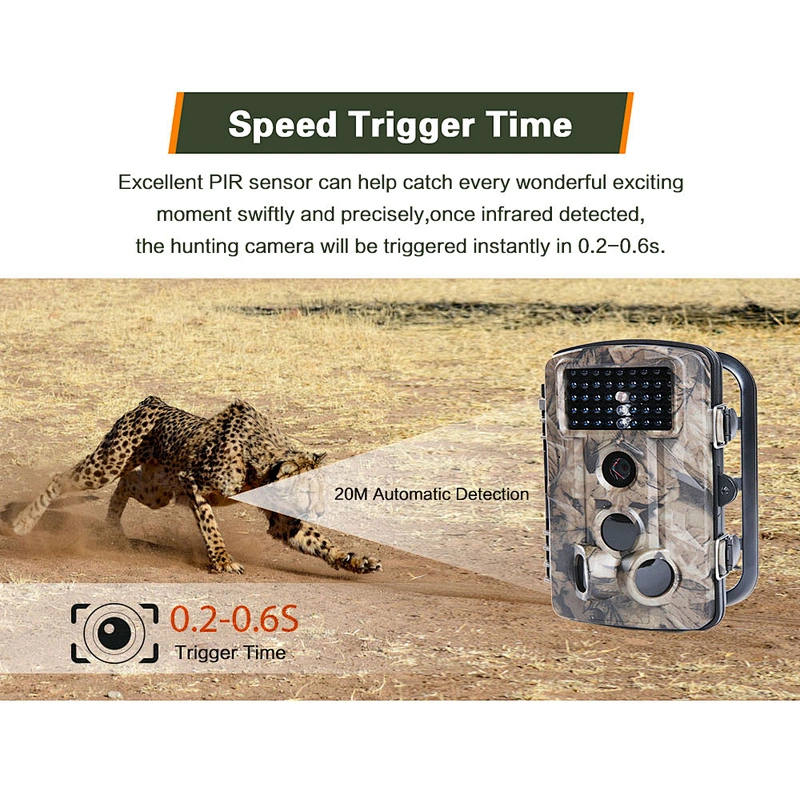 Wild forest hunting trail wireless security camera 1080P digital game cams