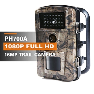 Motion Activated Deer Hunting Camera 16MP 1080P 940NM No Glow Night Vision Wildlife Camera IP56 Waterproof