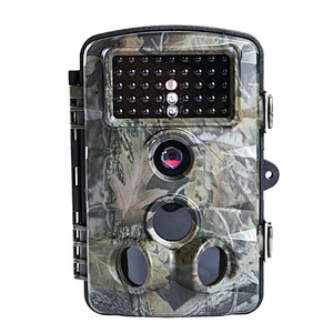 1080P Outdoor 12MP Trail Camera IP56 Waterproof 2.4 Inch TFT LCD Screen Dual PIR Sensor 120 Degree 25 Meter Detecting Range