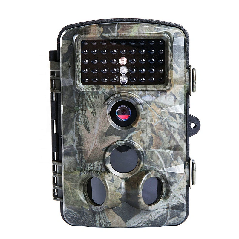 1080P Outdoor 12MP Trail Camera IP56 Waterproof 2.4 Inch TFT LCD Screen Dual PIR Sensor 120 Degree 25 Meter Detecting Range