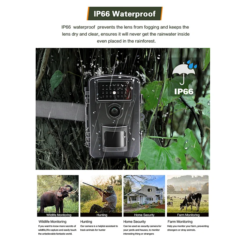2020 cheap camera & deer hunting digital scouting cameras trap 16MP 940nm black IR trail cams
