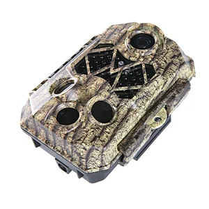 Night Vision Hunting Camera With Motion Activated Dual PIR Sensor 80 Feet Detecting Distance Deer Hunting Game Camera 2.4 LCD