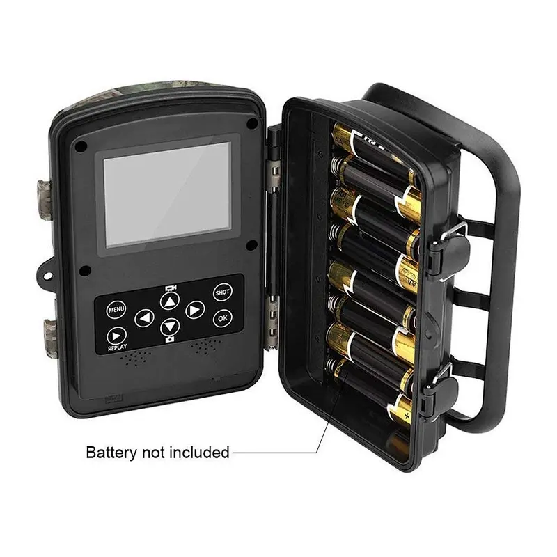 Digital Hunting Trail Camera No glow IR LEDs Wildlife Monitoring with 120 degree Detecting Range cameras