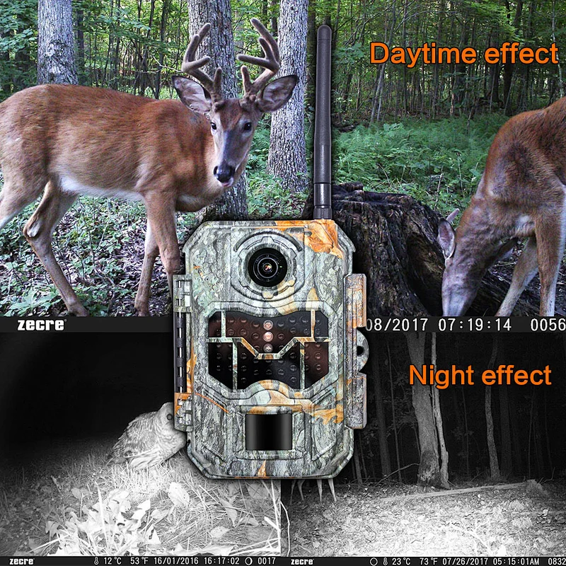 2020 cellular hunting camera 3G remote trail camera 20MP wildlife camera