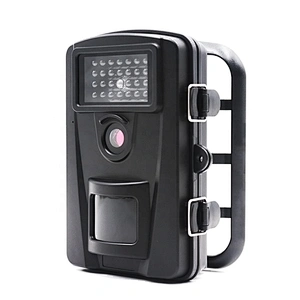 Trail Game Camera 12MP 1080P 2.4 Inch LCD Display Motion Activated Hunting Cam With 27Pcs Night Vision No Glow IR LEDs