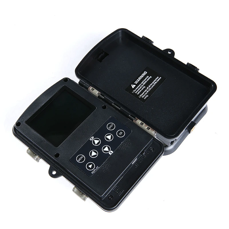 FHD 1080P 12MP IR LEDs Motion Detection Scouting Trail Camera with 2.4'LCD IP56 Waterproof Wild Camera