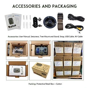 PH730B High Quality 12MP 1080P 0.2s~0.6s Triggering Night Vision with 2.4inch LCD Display Wildlife Hunting Trail Camera