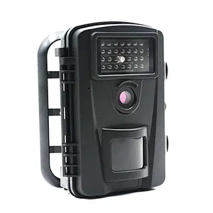 12MP 1080P IP56 Waterproof  with 2.4inch LCD Screen No Glow Black  Infrared Night Vision Wildlife Camera