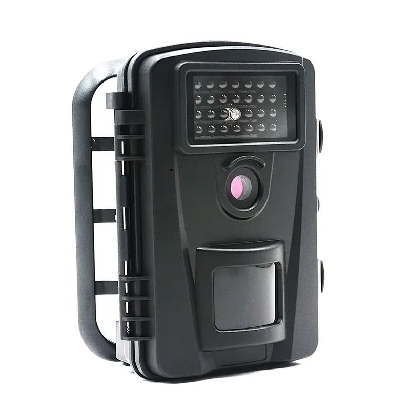 12MP 1080P IP56 Waterproof  with 2.4inch LCD Screen No Glow Black  Infrared Night Vision Wildlife Camera
