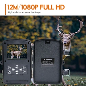 12MP 1080P IP56 home surveillance Night Vision Infrared Activated Wildlife Animal Scouting hunting cameras