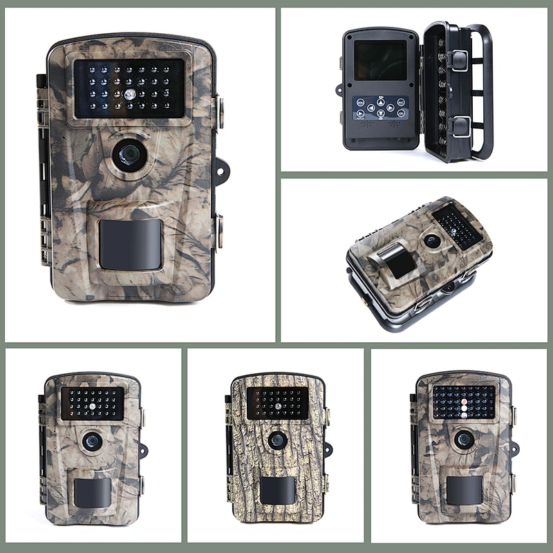 Waterproof IP56 12MP Trail Game Camera 0.2-0.6Seconds Fast Trigger Speed 1080P Full HD Wildlife Scouting Cam
