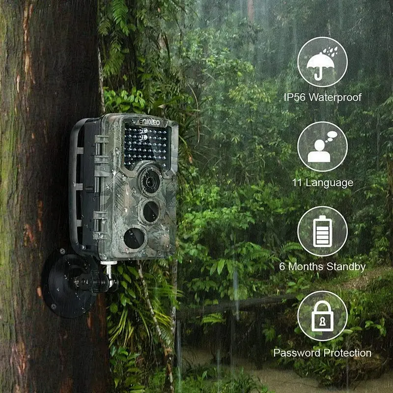 Wildlife Hunting Scouting Cameras garden Security detection Range 80ft 120 degree  Motion Activated