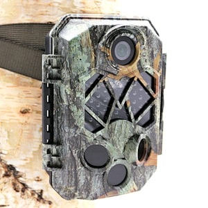 Unique design wireless 120 degree PIR angle forest 20MP 1080P security camera