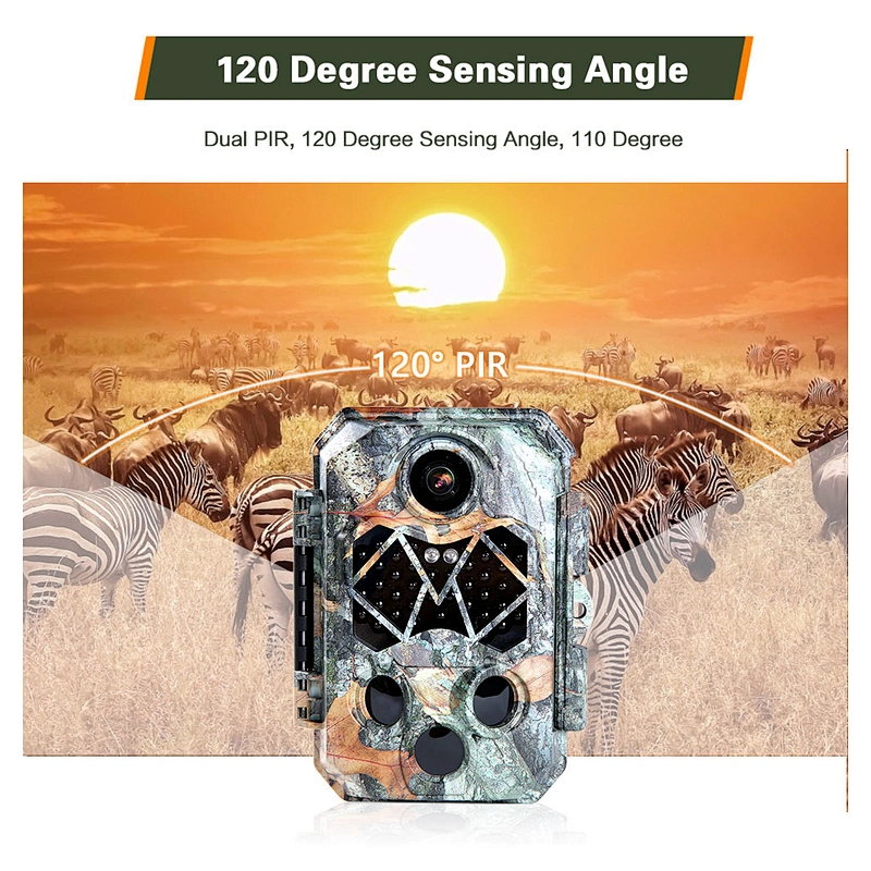 China Factory Digital Trail Hunting Camera 32MP 4k wildkamera IP 66 Weatherproof 0.2s Trigger Wildlife camera